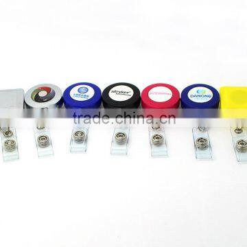 Customized Round Red Badge Reels With Different Color and Logos, Customized Badge Reels photo-5