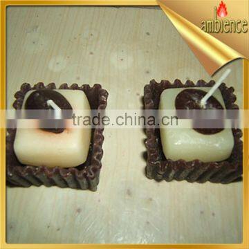 cupcake shaped candle chocolate scented box gift for girlfriend