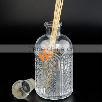 Engraving Aromatherapy bottle fragrance bottle reed diffuser bottle