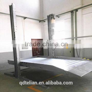 Hydraulic 4 column homemade car lift for sale