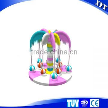 2015 supply plam tree indoor soft playground equipment for kids