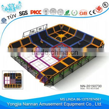 cheaper big trampolines park , cheap trampoline For adult and kids for sale