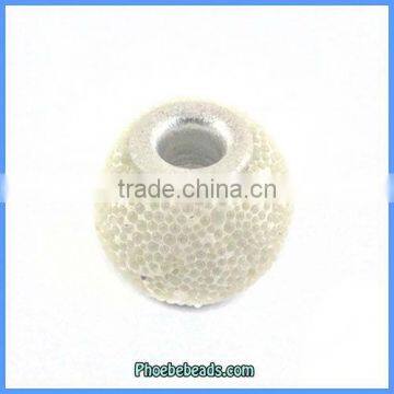 Wholesale Hot Sale Indonesia White Resin Beads For Jewelry DIY PCB-M100548