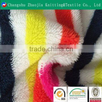 100% polyester knittedcustom print coral fleece fabric textile fabric importers wholesale from china factory ZJ076-3