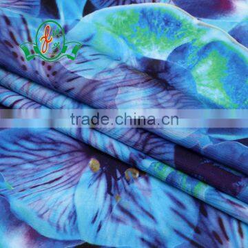 4 way stretch 3d printing swimwear fabric