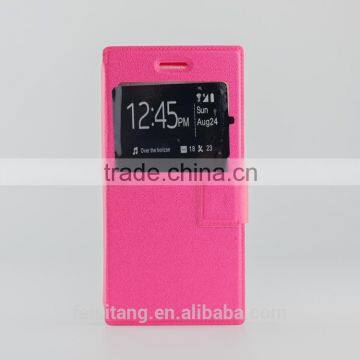 Made in China Flip Stents Leather With Silicone Cellphone Cases Apply to 4.3 4.7 5.0 5.5 6.0 Inch Phones photo-4