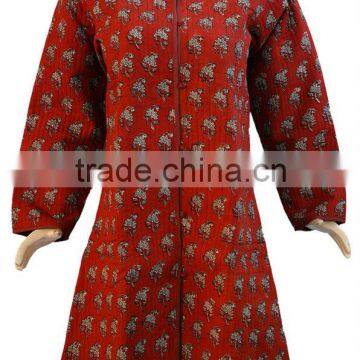 Beautiful Traditional & Exotic Quilted Women's Jacket for Winter Season