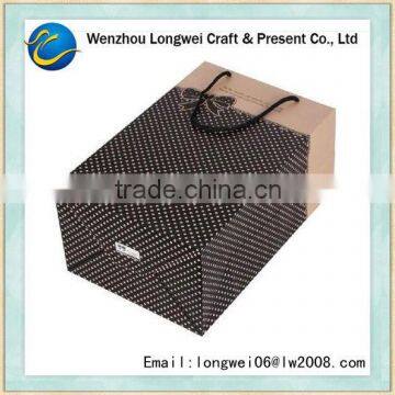 gift package brown kraft paper bags/paper bags wholesale