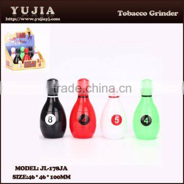 Yujia bowling hot new products for 2015 weed grinder wholesale JL-178J