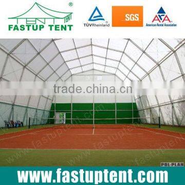 Polygonal Marquee Tent for tennies playing