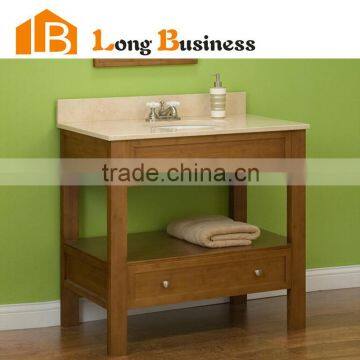 Chinese supplier European style best price cheap single bathroom vanity