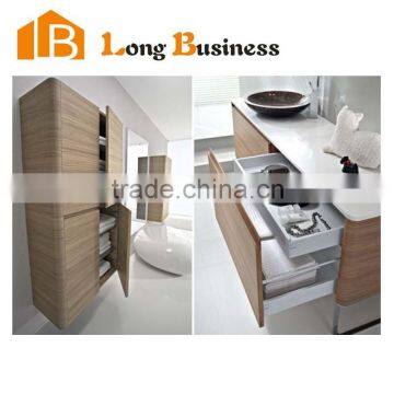 LB-JL2190 High quality melamine ready made bathroom vanity