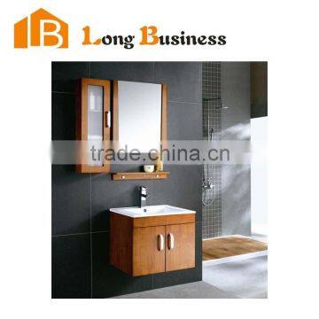 LB-JL2140 Latest design solid wood mordern bathroom vanity, bathroom cabinet with wash basin