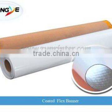 Coated flex banner