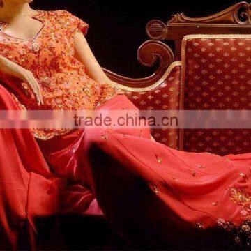 Designer Embroidered Bridal Lehenga/Lengha ~ Wedding Lehengas Choli ~ Bollywood Ghagra