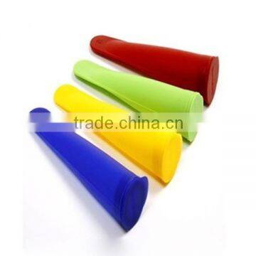 Non-toxic colorful silicone popsicle molds for ice cream                        
                                                Quality Choice