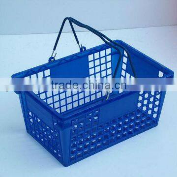 plastic shopping basket