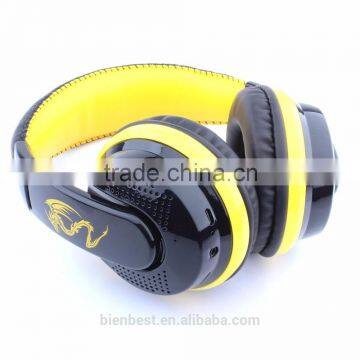 MX666 Stereo Bluetooth Gaming Headset Wireless With MIC Support Hands-Free TF Card FM Radio for Smartphones