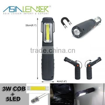 2 Level- COB Lighting - 5 LED Lighting - OFF 3W COB+5 LED Inspection Light