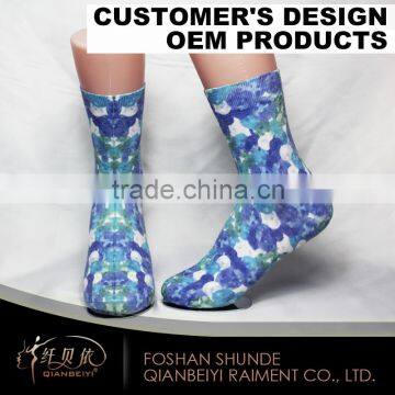Chinese colorful custom design own oem socks for girls