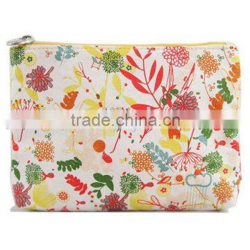 nice flower Microfiber beauty bag