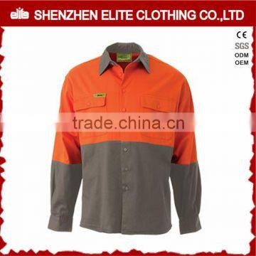 hi vis long sleeve cotton Flame Resistant Workwear