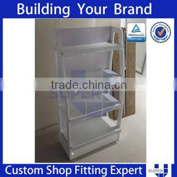 retail floor free standing display unit