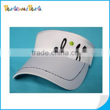 100% Cotton Sun Visor Hat with embroidering logo