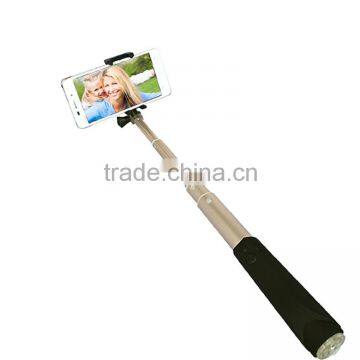 flexible selfie stick wired monopod Aluminum Alloy Pocket Selfie Stick