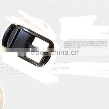 First Layer Leather High Quality Braided Elastic Golf Men's Belt photo-6
