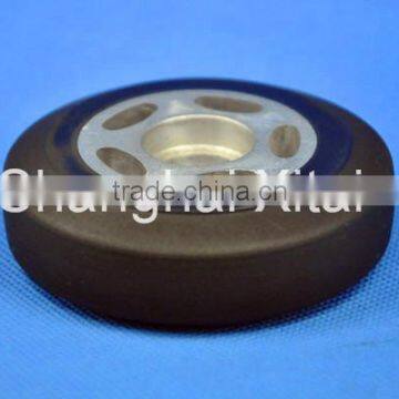 High Quality Luggage Rubber Wheel Factory in China photo-3