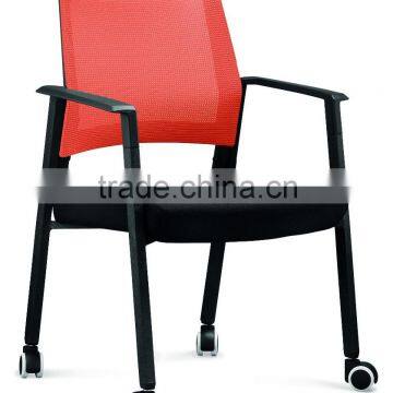 Best sale armrest training chair with metal legs / school furniture