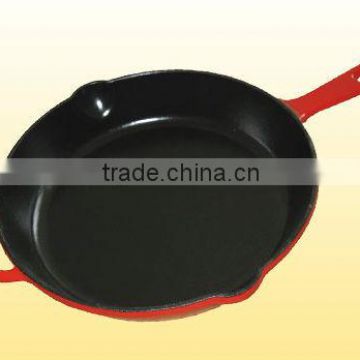 30cm Color Castiron Enamel Fry Pan