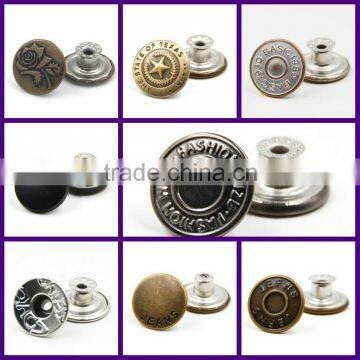for Babies Clothing 19mm Leather Jacket Snap Buttons
