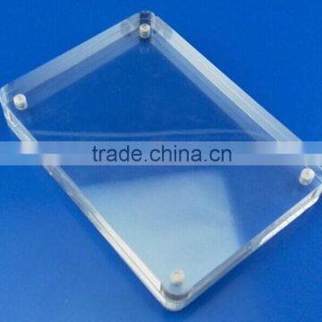 4 Sided Acrylic Magnetic Photo Frame,ISO Factory Product photo-2