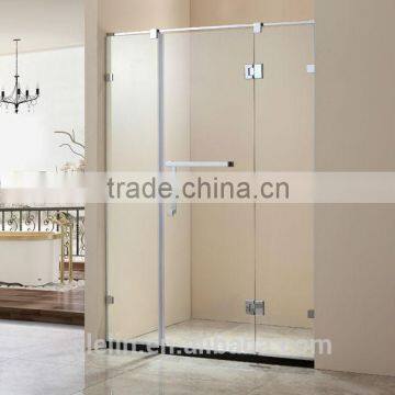 Foshan Lelin 304# stainless steel bath shower enclosure cabin vanity with 8~10mm tempered glass SS-26