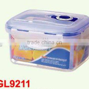 hot clear plastic box microwave food container