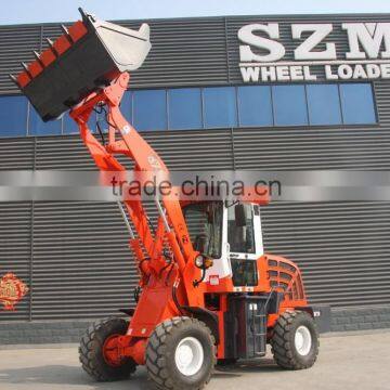 2000kg high quality mini wheel loader construction machine