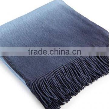 Ombre Throw-cornflower