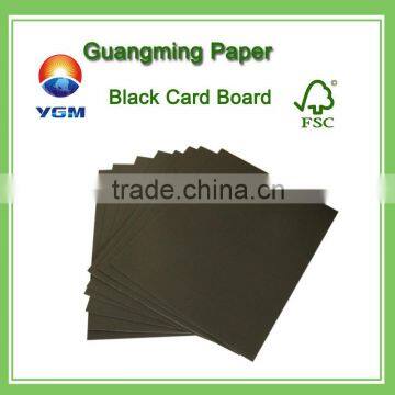 c2s black board paper for garments tags black hard board paper sheet