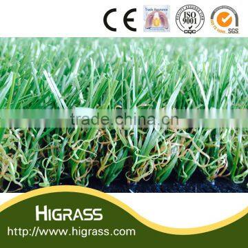 20mm fibrillate yarn artificial grass lawn for kindergarten with CE certificate