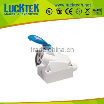 fixed waterproof IP66 industrial Outlet Socket