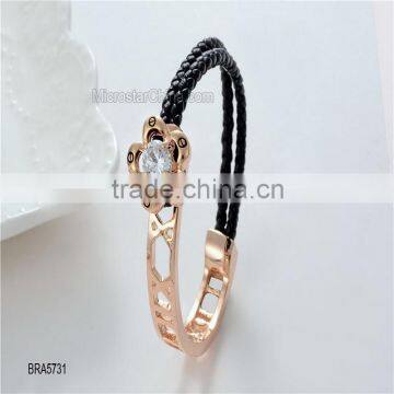 Alloy plating hollow diamond bracelet bangle