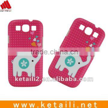 cute animal cover for hard plastic samsung mobile case