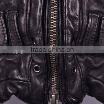 MEN HORSE LEATHER WASHING JACKET photo-5