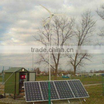 Hummer 500W wind-solar hybrid turbine