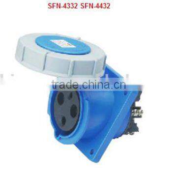 3p 63a 125a SFN-4332 Hide inclined socket