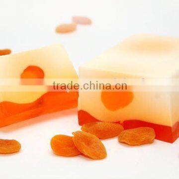 Apricot natural handmade soap