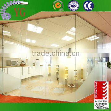 Safety Office Partitions Glass