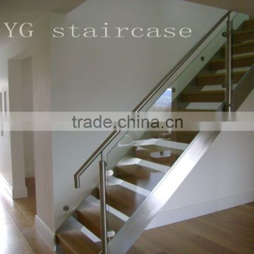 Modern glass stairs guangzhou foshan